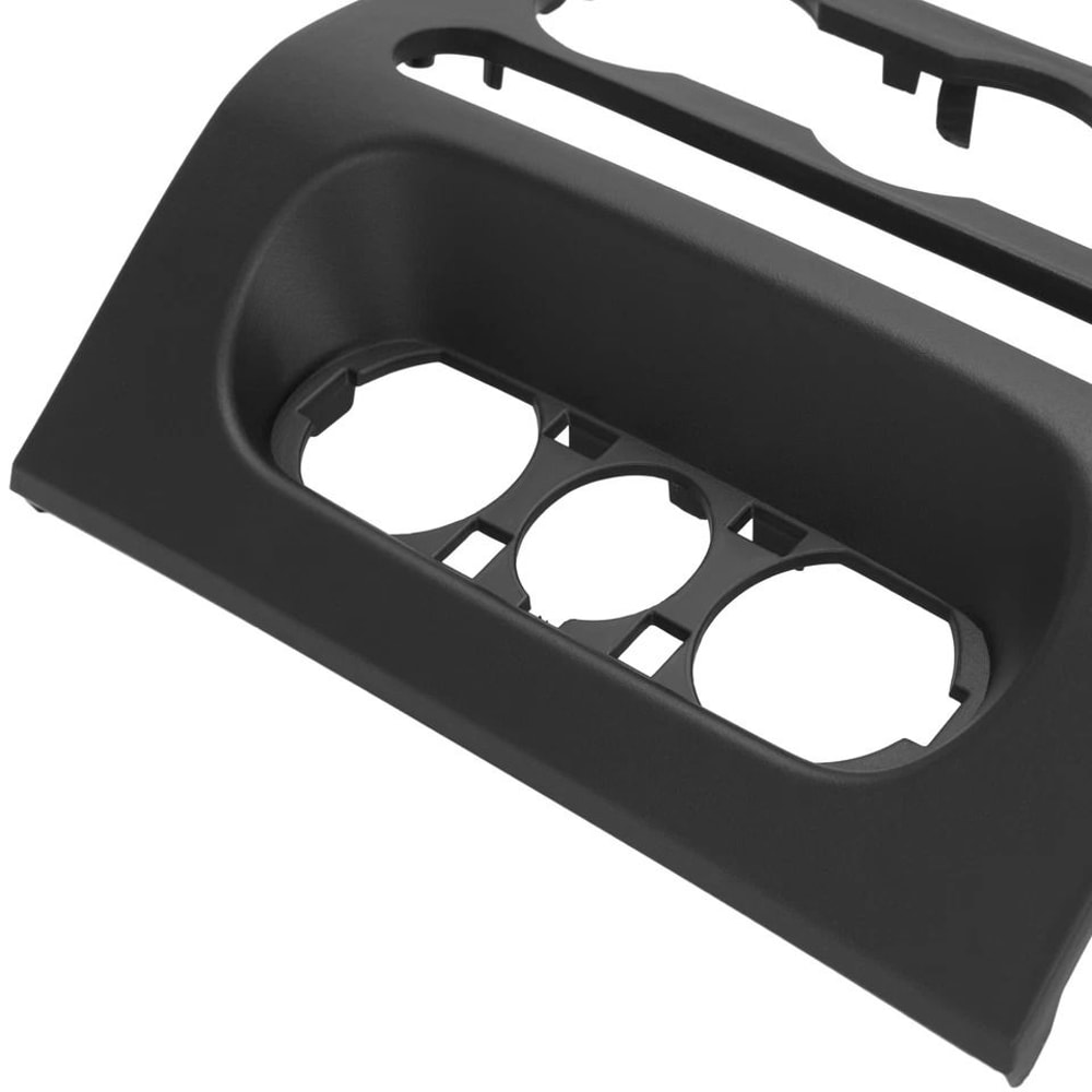 For Dash Trim Panel Black Radio Surround Bezel Center Trim 8