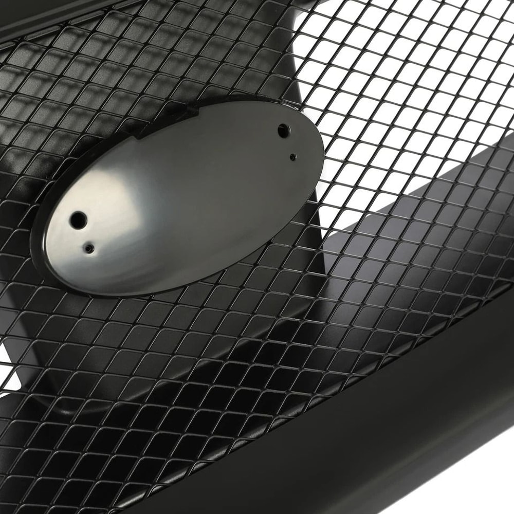Black Mesh Front Bumper Grille Replacement Part 4