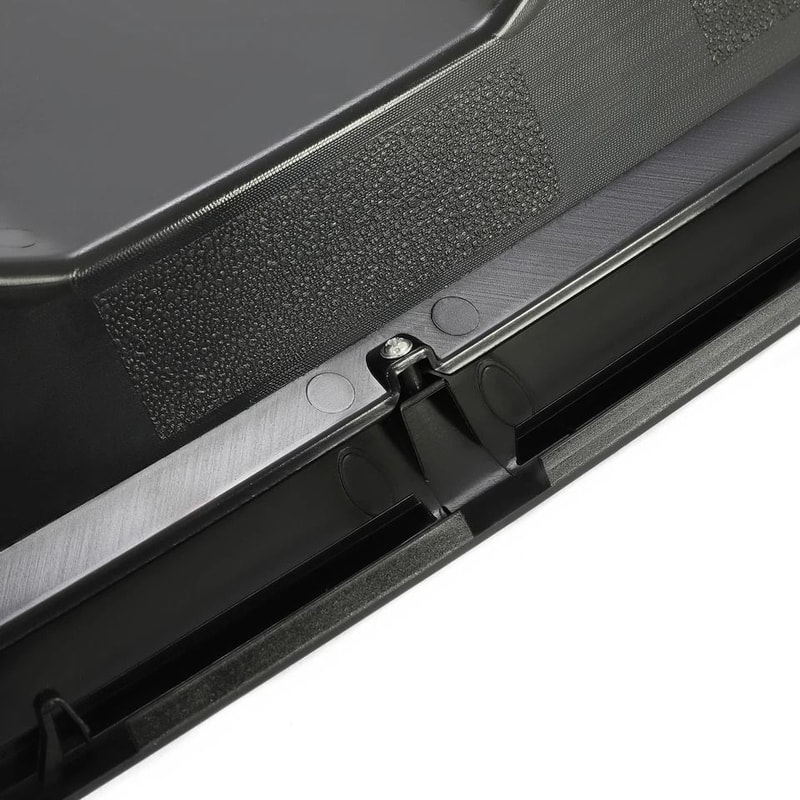 Black Mesh Front Bumper Grille Replacement Part 5