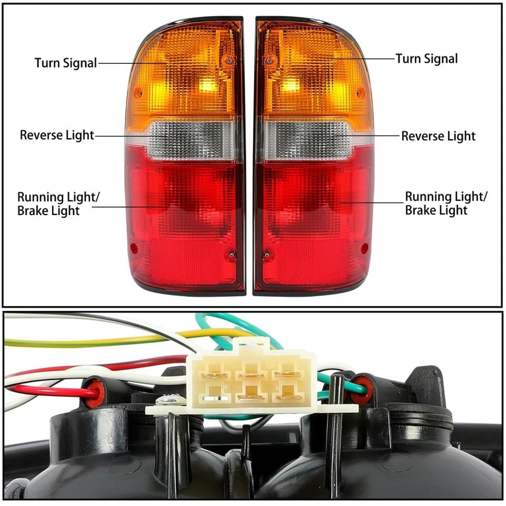 Tail Lights With Bulbs Toyota Tacoma Brake Lamp Replacement 1