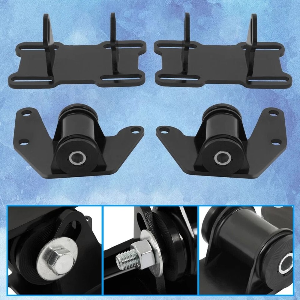 Premium Body LS Swap Engine Mount Kit Adjustable G Body Engine Mount Adapter For LSx Engines 13
