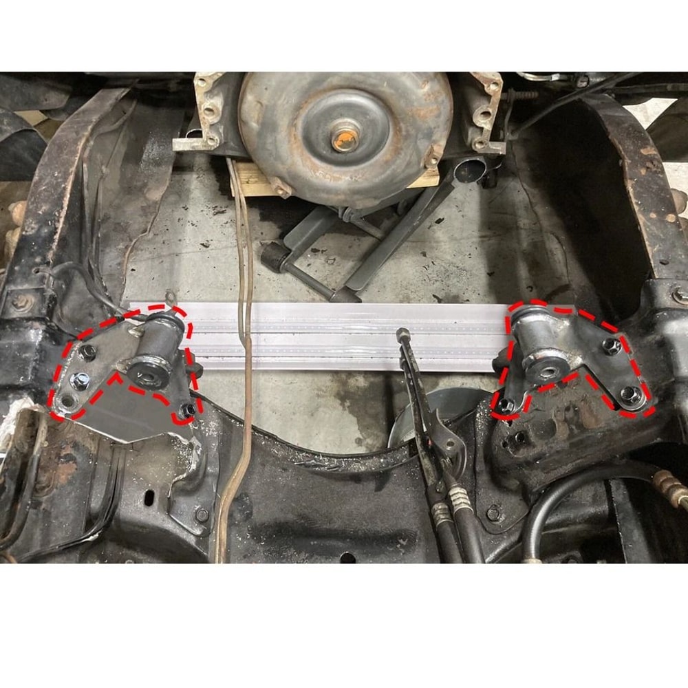 Premium Body LS Swap Engine Mount Kit Adjustable G Body Engine Mount Adapter For LSx Engines 0