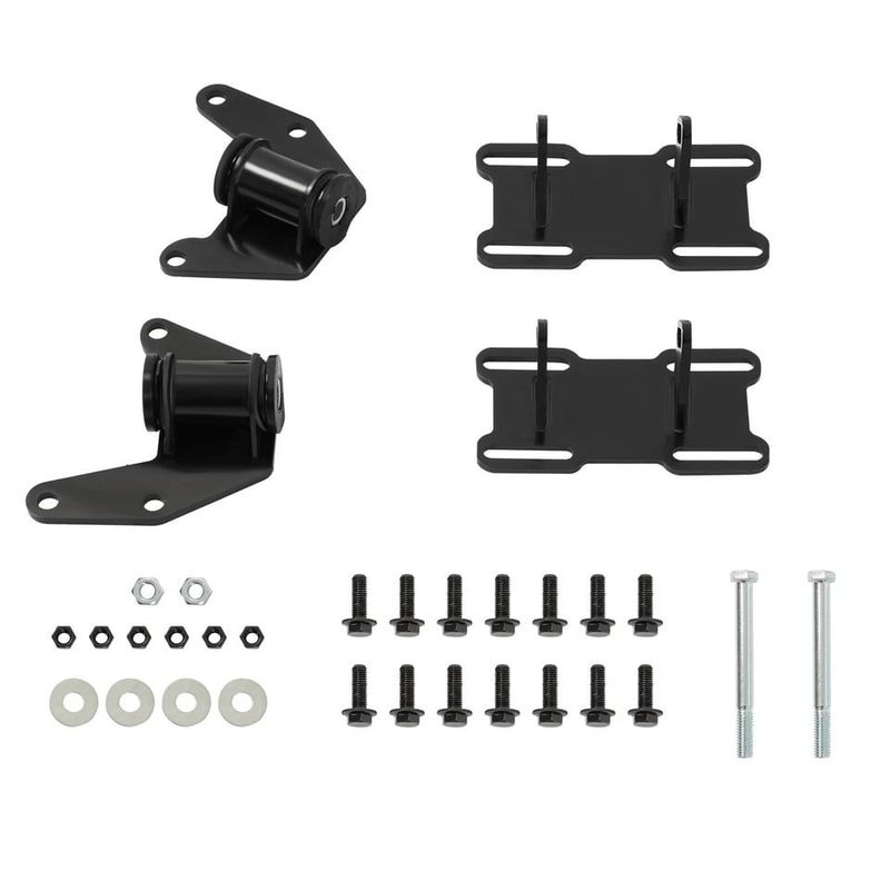 Premium Body LS Swap Engine Mount Kit Adjustable G Body Engine Mount Adapter For LSx Engines 16