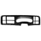 Dark Gray Direct Replacement Radio Dash Trim Bezel For Silverado Tahoe Sierra 10