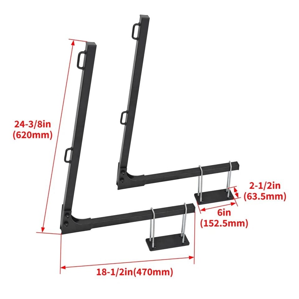 RV Bumper Rack Support Bracket Bumpers For Waste Tank Rack 1