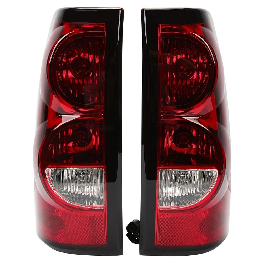Premium Rear Tail Lights For Chevy Silverado Direct Fit Replacement 0