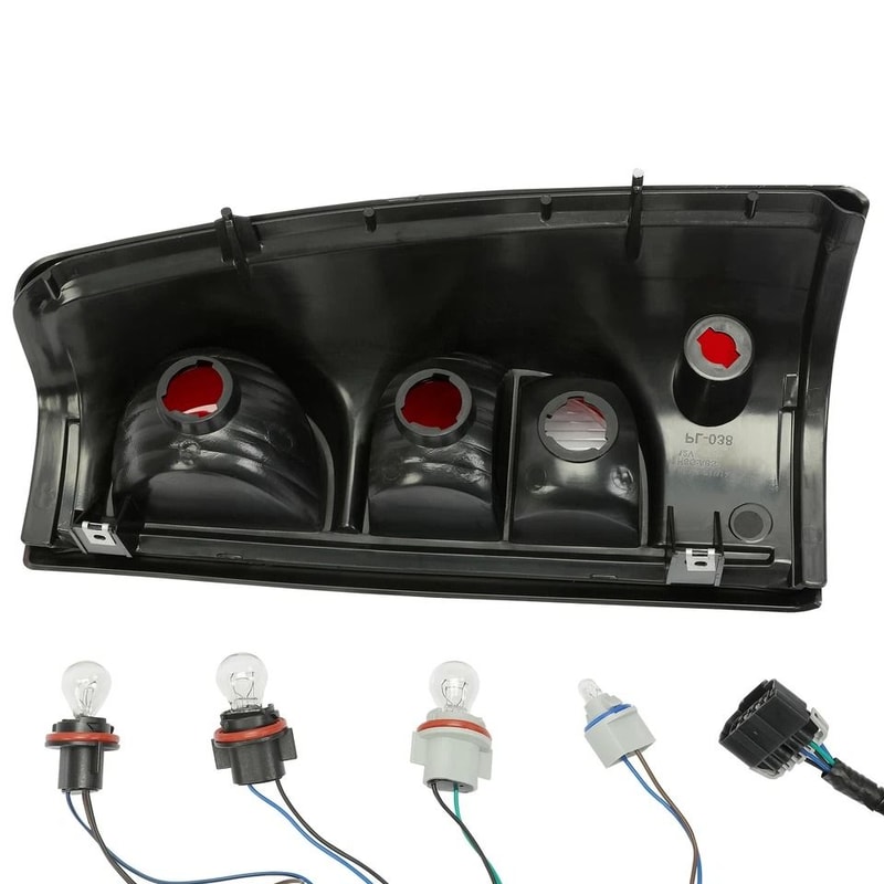 Premium Rear Tail Lights For Chevy Silverado Direct Fit Replacement 11