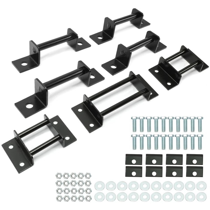 Universal Row Seat Brackets For Chevrolet Tahoe GMC Yukon Black 14