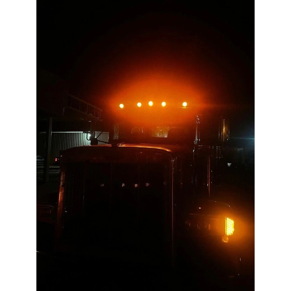 LED Torpedo Lights For Kenworth Peterbilt Truck Roof Marker Lights 6