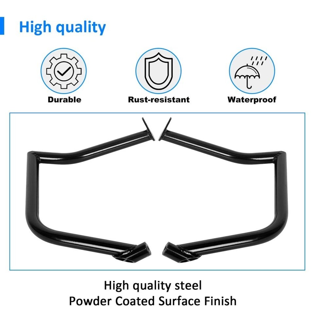 Victory Cross Country Engine Guard Crash Bars For Roads Magnum Highway Protection 2
