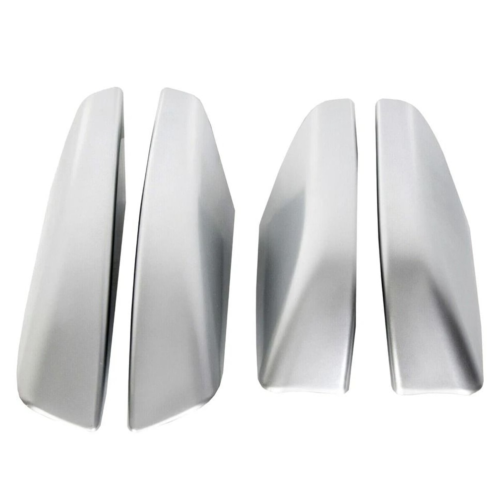 Toyota Runner Silver Roof Rails Rack End Cover Shell Premium Replacement 6