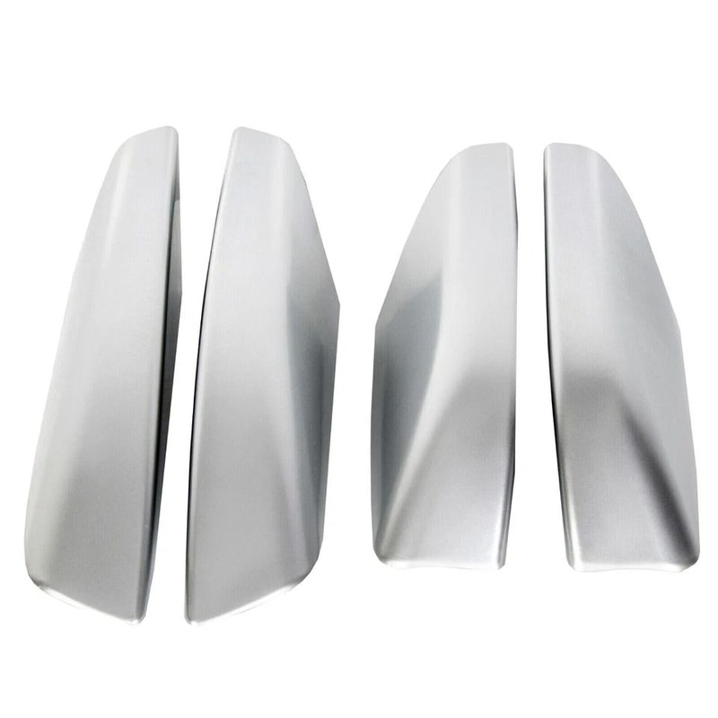 Toyota Runner Silver Roof Rails Rack End Cover Shell Premium Replacement 6