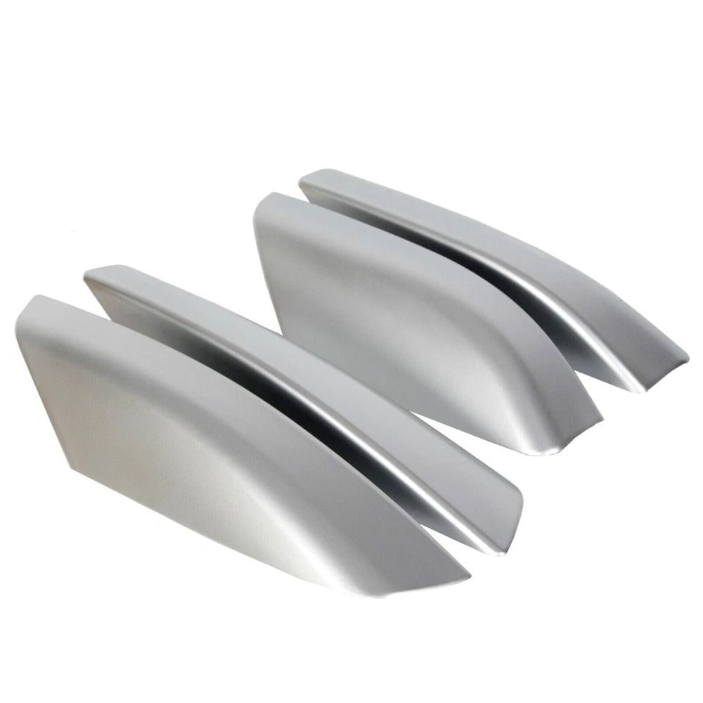 Toyota Runner Silver Roof Rails Rack End Cover Shell Premium Replacement 7