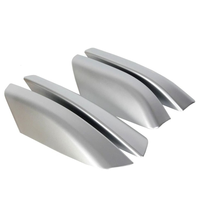 Toyota Runner Silver Roof Rails Rack End Cover Shell Premium Replacement 7