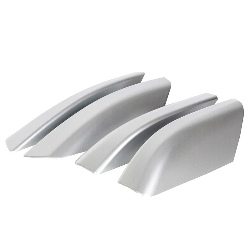 Toyota Runner Silver Roof Rails Rack End Cover Shell Premium Replacement 8