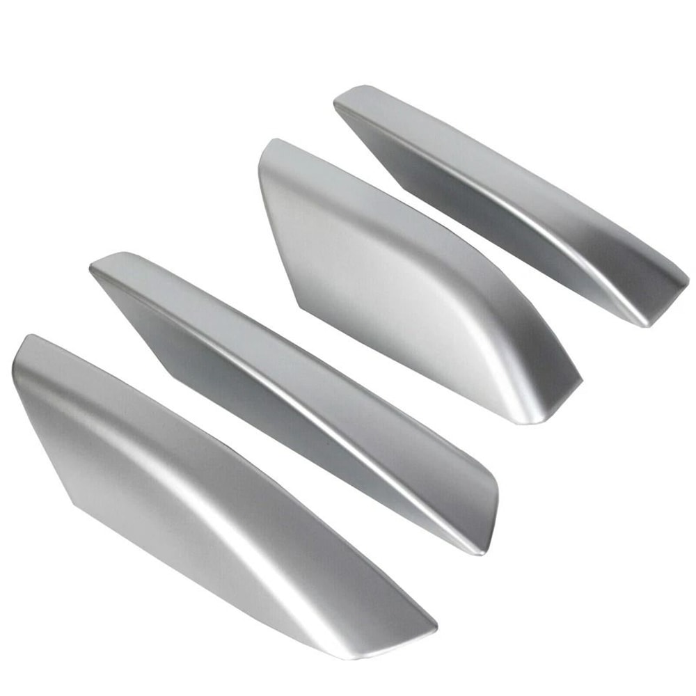 Toyota Runner Silver Roof Rails Rack End Cover Shell Premium Replacement 0