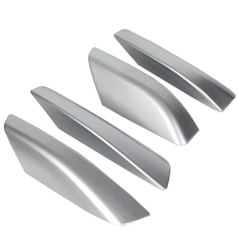 Toyota Runner Silver Roof Rails Rack End Cover Shell Premium Replacement 0