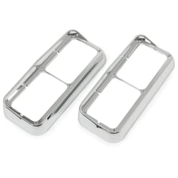 premium chrome headlight bezel pair for trucks headlight bezel replacement