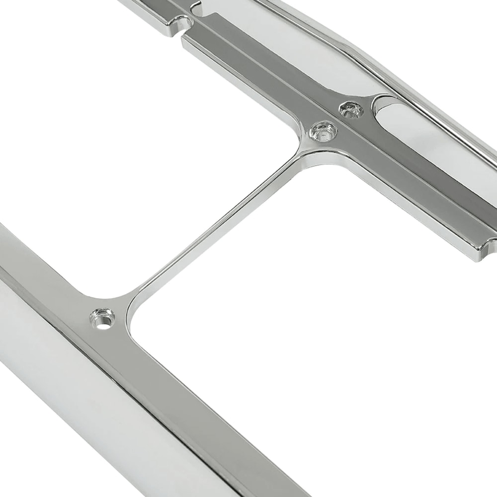 Premium Chrome Headlight Bezel Pair For Kenworth Trucks Headlight Bezel Replacement 6