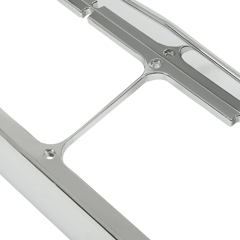 Premium Chrome Headlight Bezel Pair For Kenworth Trucks Headlight Bezel Replacement 6