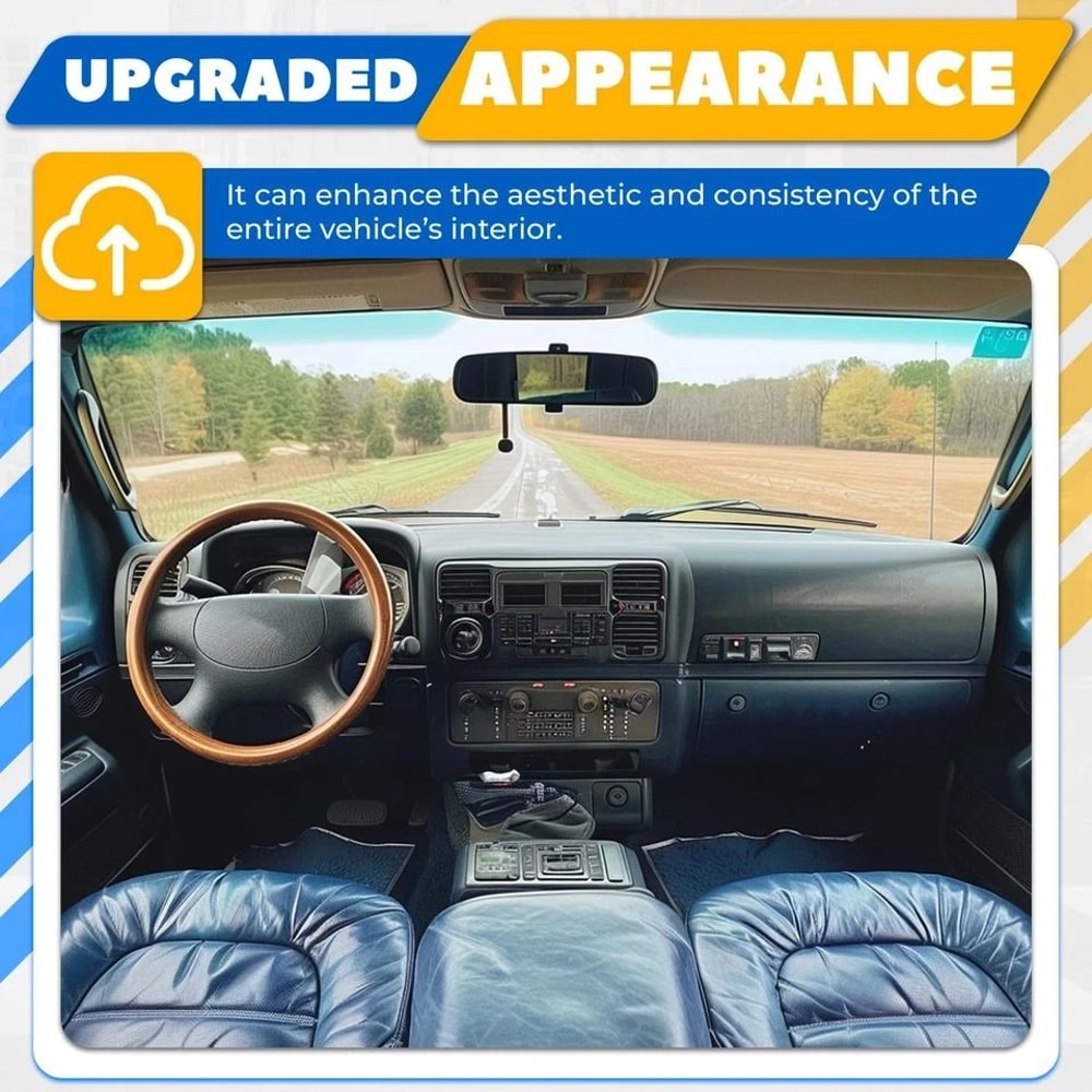 Radio Climate Trim Bezel Dash Panel Gray Fits Ford Expedition 4