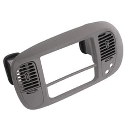 radio climate trim bezel dash panel gray - fits ford & expedition