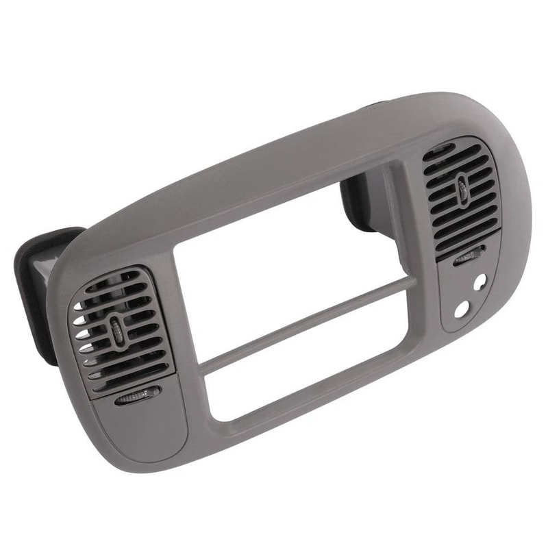 Radio Climate Trim Bezel Dash Panel Gray Fits Ford Expedition 0