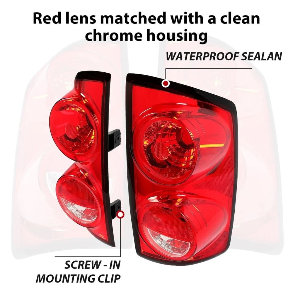 Tail Lights Brake Lamps For Dodge Ram Ram OEM Quality Replacement 4