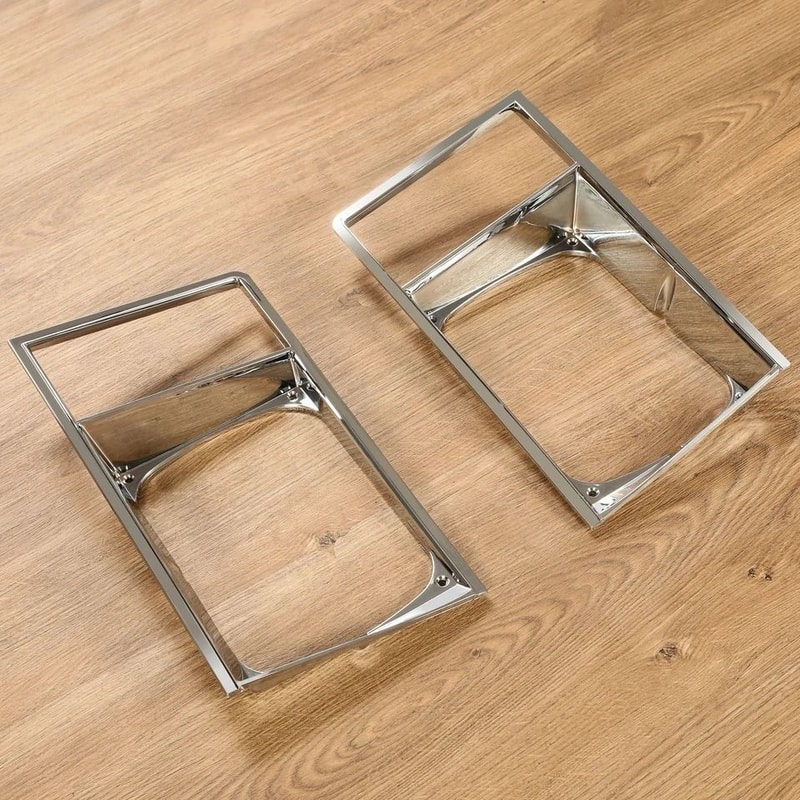 Chrome Headlight Trim Bezel Set For Malibu El Camino Enhance Your Cars Exterior 11