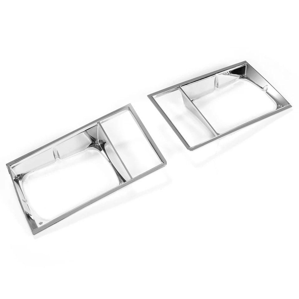 Chrome Headlight Trim Bezel Set For Malibu El Camino Enhance Your Cars Exterior 6