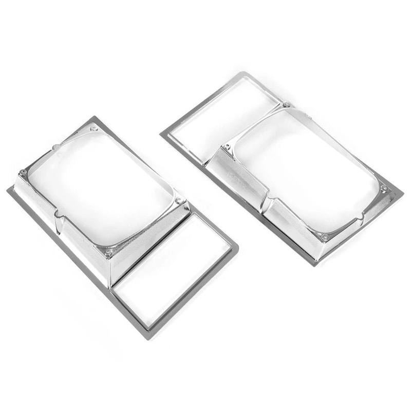 Chrome Headlight Trim Bezel Set For Malibu El Camino Enhance Your Cars Exterior 9