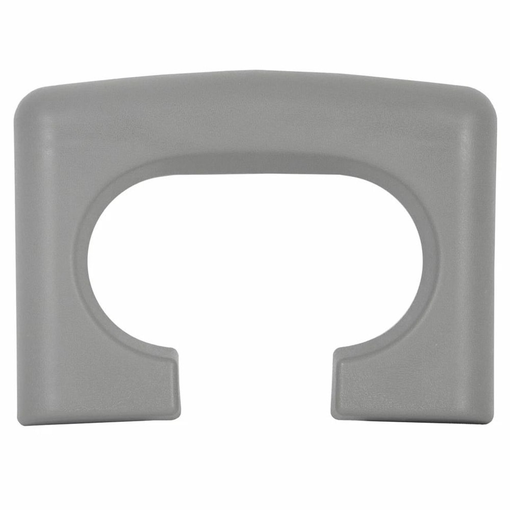 Center Console Cup Holder Armrest Pad Light Grey Replacement 0