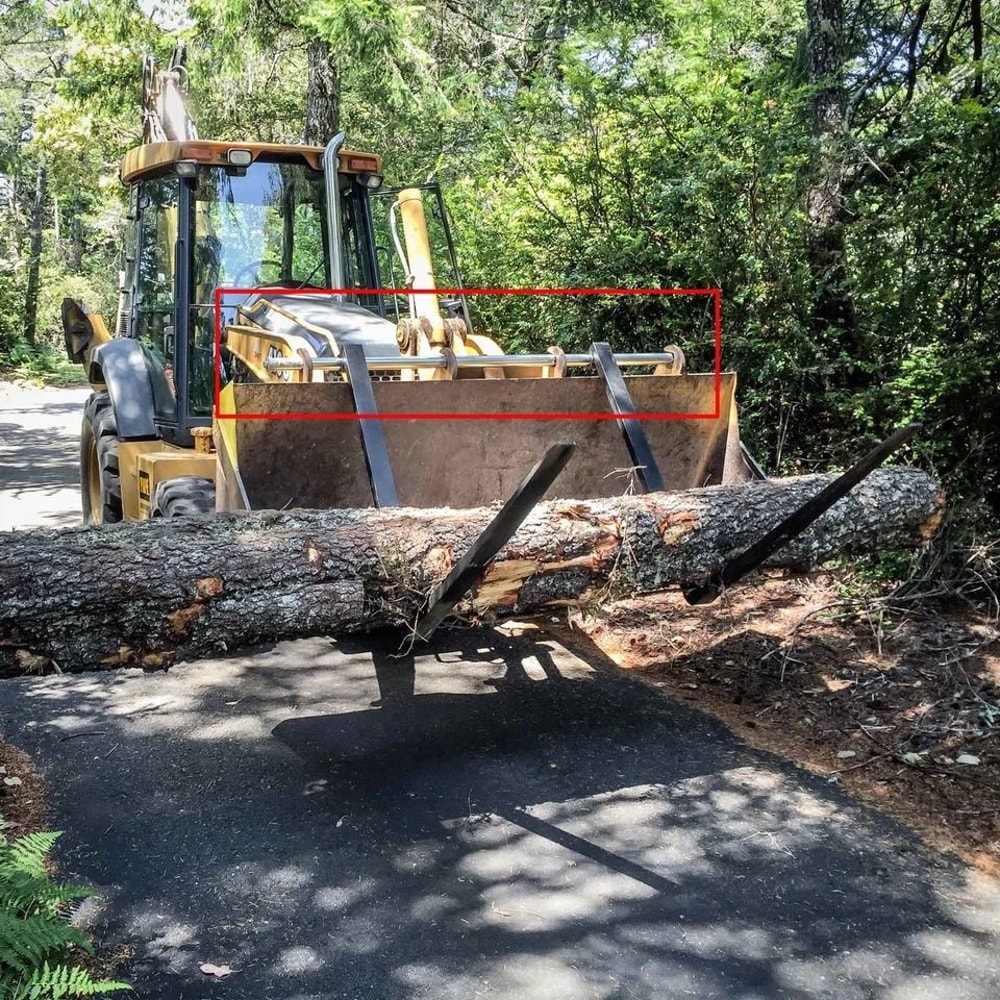 WeldOn Mounting Brackets For Pin Type Loader Pallet Forks HeavyDuty Steel Universal Fit For Backhoe 3