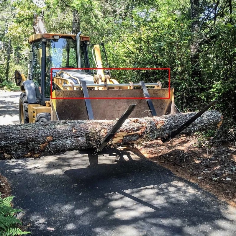 WeldOn Mounting Brackets For Pin Type Loader Pallet Forks HeavyDuty Steel Universal Fit For Backhoe 3