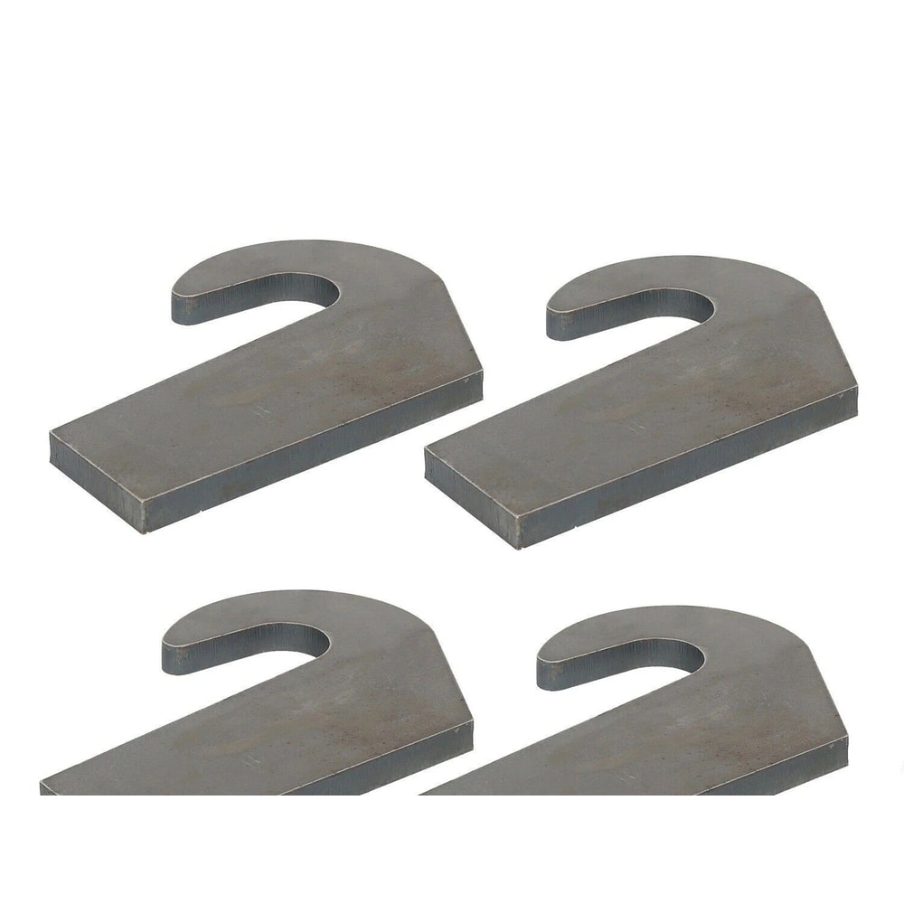 WeldOn Mounting Brackets For Pin Type Loader Pallet Forks HeavyDuty Steel Universal Fit For Backhoe 0
