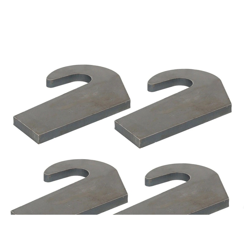 WeldOn Mounting Brackets For Pin Type Loader Pallet Forks HeavyDuty Steel Universal Fit For Backhoe 0