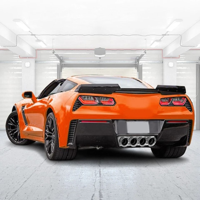 Rear Exhaust Filler Panel Grille Durable HighPerformance Upgrade For Exhaust System 2