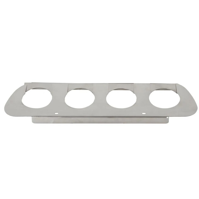 Rear Exhaust Filler Panel Grille Durable HighPerformance Upgrade For Exhaust System 5