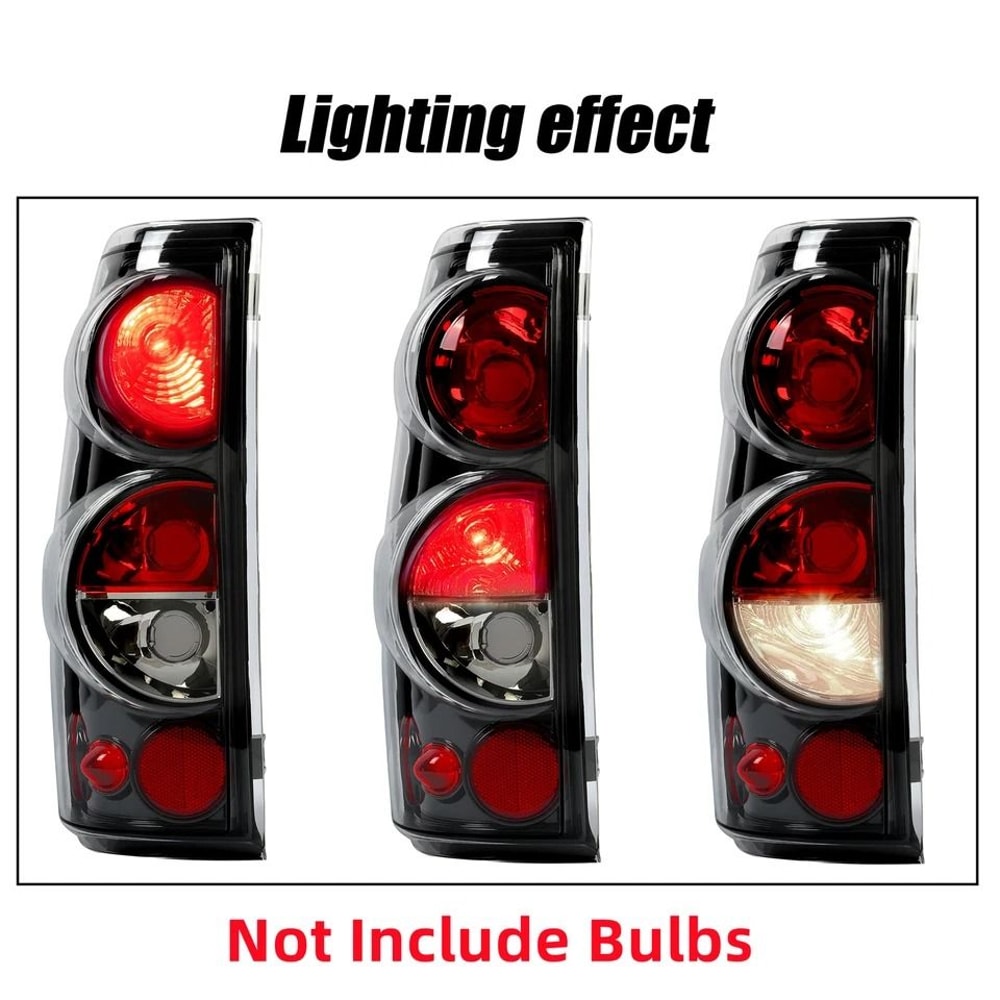 Rear Brake Tail Lights Clear Lens For Chevy Silverado HighQuality Replacement 1