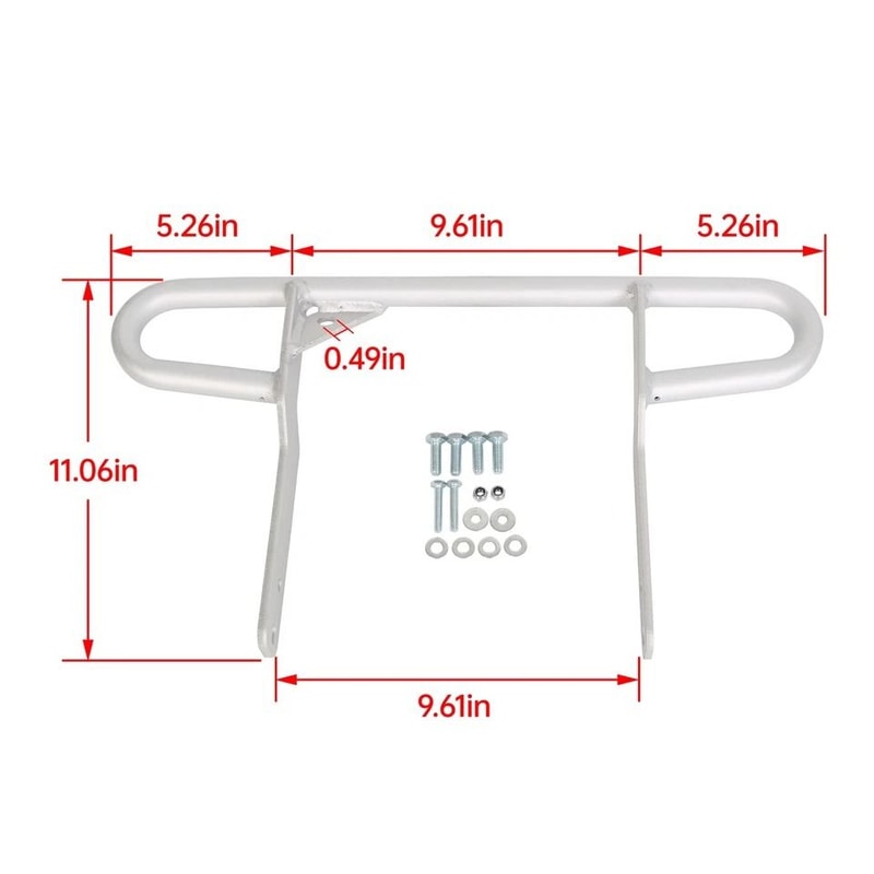 Aluminum Rear Grab Bar Bumper Grabbar For Yamaha Raptor 1