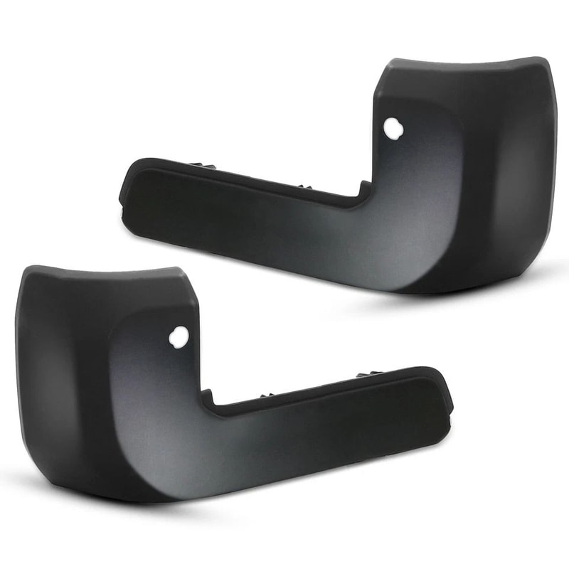 Bumper End Caps Set For Toyota Tacoma Rear Parking Aid Sensor Holes 3