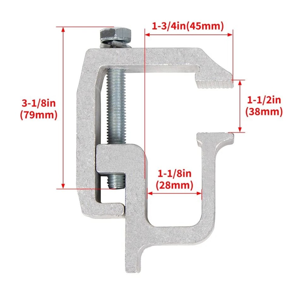 Universal Truck Cap Clamps Heavy Duty Mounting Set For Chevy Silverado Sierra Camper Shell 1