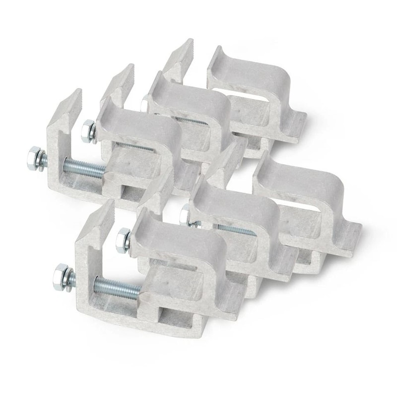 Universal Truck Cap Clamps Heavy Duty Mounting Set For Chevy Silverado Sierra Camper Shell 3