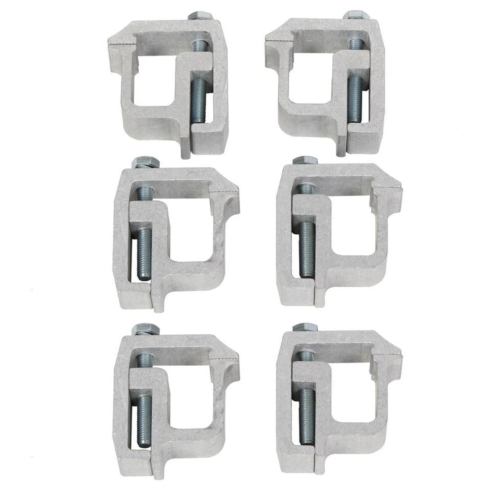Universal Truck Cap Clamps Heavy Duty Mounting Set For Chevy Silverado Sierra Camper Shell 5