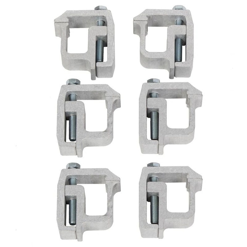 Universal Truck Cap Clamps Heavy Duty Mounting Set For Chevy Silverado Sierra Camper Shell 5