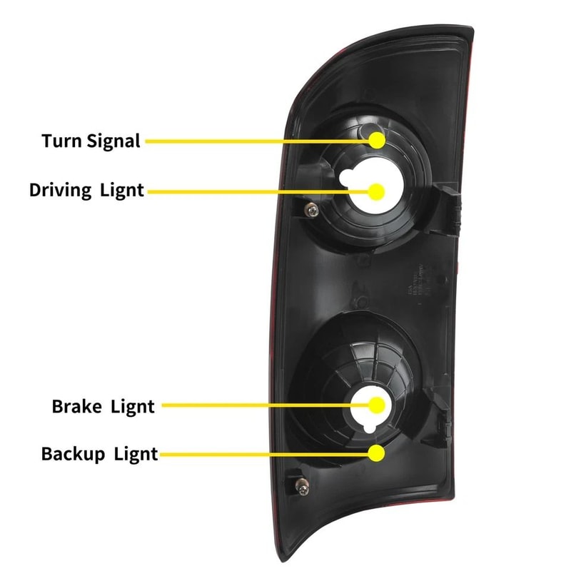 Passenger Side Tail Light For Dodge Ram Reliable Right RH Replacement 2