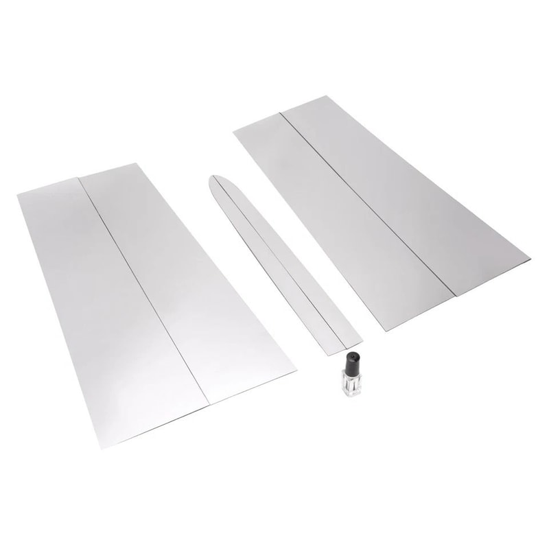 Stainless Steel Chrome Pillar Post Trim For Chevy Silverado GMC Sierra 1