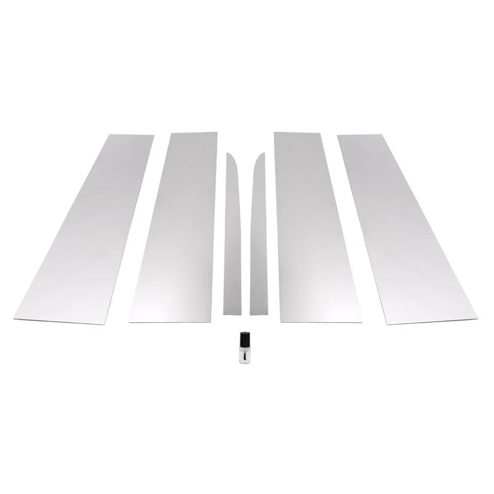 Stainless Steel Chrome Pillar Post Trim For Chevy Silverado GMC Sierra 2