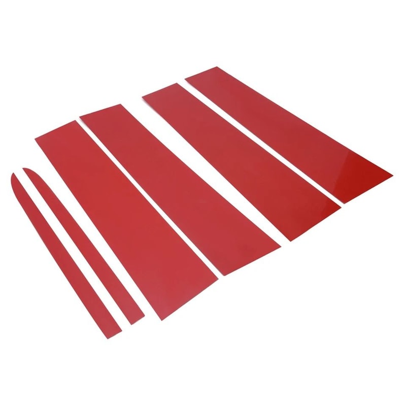 Stainless Steel Chrome Pillar Post Trim For Chevy Silverado GMC Sierra 8