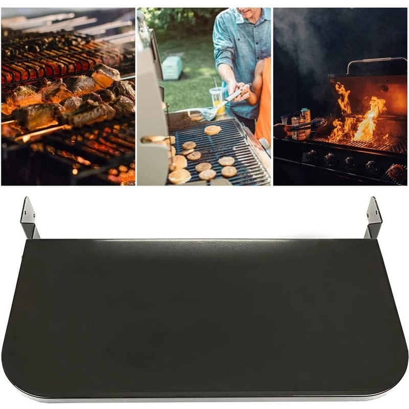 Camp Chef Pellet Grill Front Shelf Black Hardware For Easy Installation 3